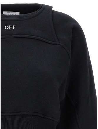 Logo embroidery sweatshirt #