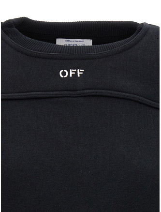 Logo embroidery sweatshirt #