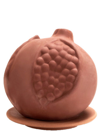 Terracotta pomegranate Ø 9,5 cm #