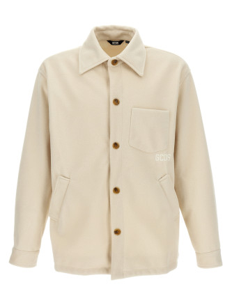 Logo embroidery jacket