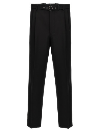 Wool tailored trousers