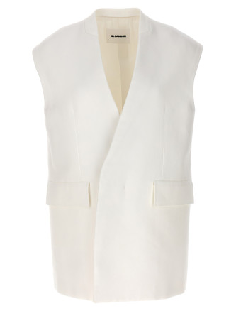 Oversize tailored vest