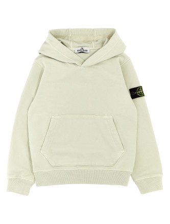 Logo patch hoodie
