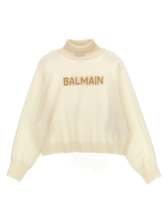 Glitter logo sweater #1