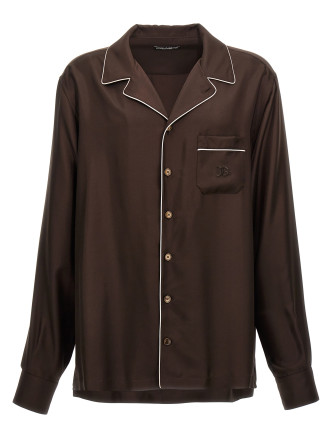 Logo embroidery shirt