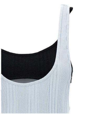 Logo ribbed top #