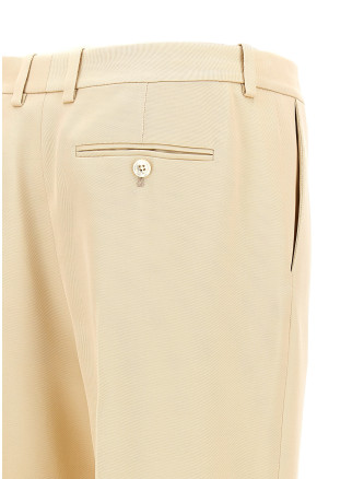 Pants with front pleats #