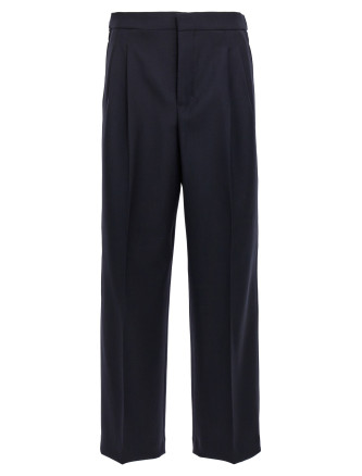 Front pleat pants