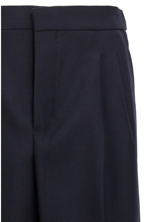 Front pleat pants #