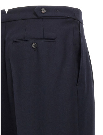 Front pleat pants #