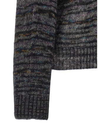 Tie-dye pattern sweater #