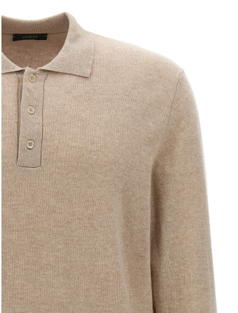 Cashmere wool polo shirt #