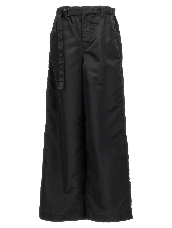 Nylon twill pants #1