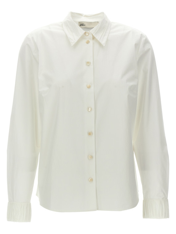 Pleated detail shirt #1