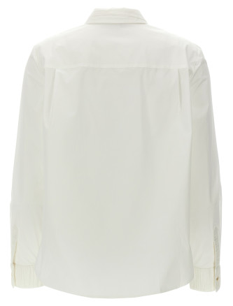 Pleated detail shirt #