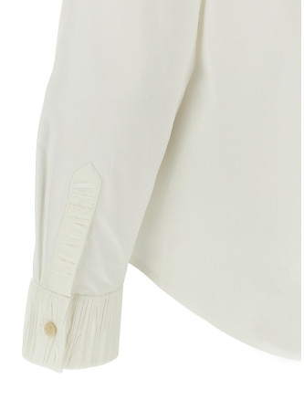Pleated detail shirt #