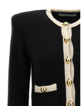 Alpaca cropped cardigan #