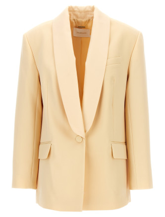 'Illustration Shawl Tux Jacket' blazer