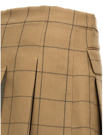 'Windowpane' skort #