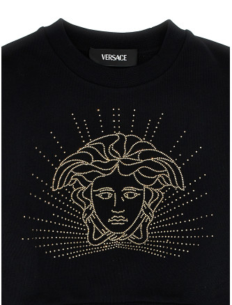 'Medusa' rhinestone sweatshirt #