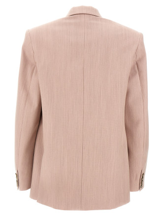 Double-breasted wool blazer #