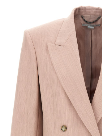 Double-breasted wool blazer #