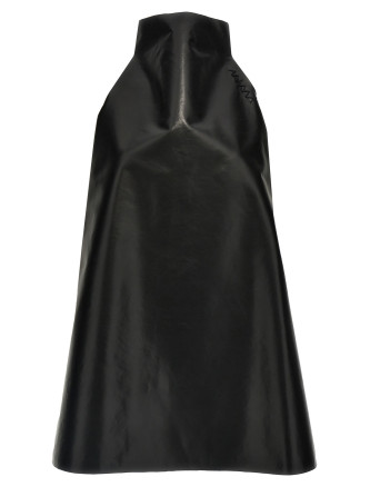 Two-tone trapeze dress