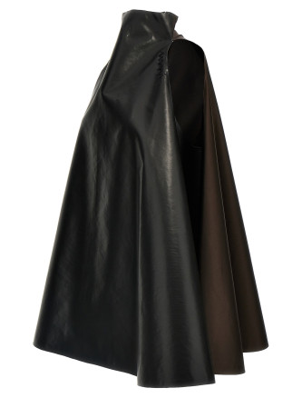 Two-tone trapeze dress #