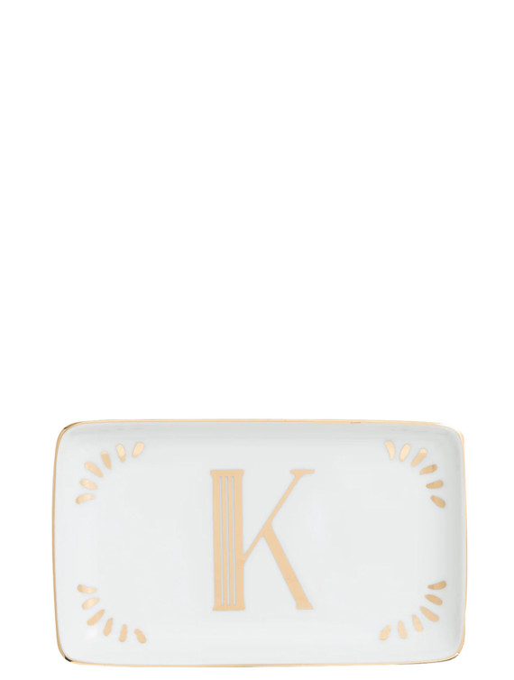 Rectangular letter 'K' valet tray #1