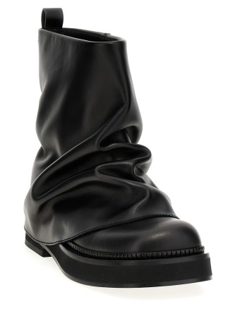 'Mini Robin Combat' ankle boots #