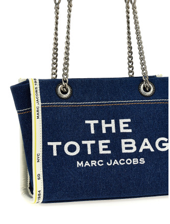 'The Denim Chain Small Tote' shoulder bag #