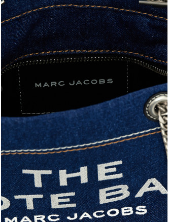 'The Denim Chain Small Tote' shoulder bag #