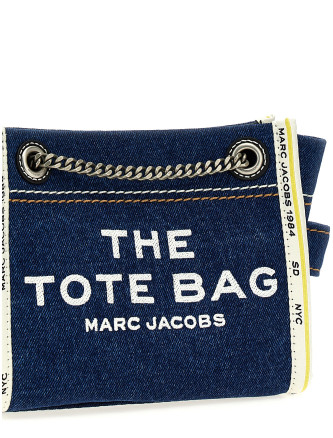 'The Denim Chain Crossbody Tote' crossbody bag #