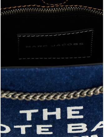 'The Denim Chain Crossbody Tote' crossbody bag #