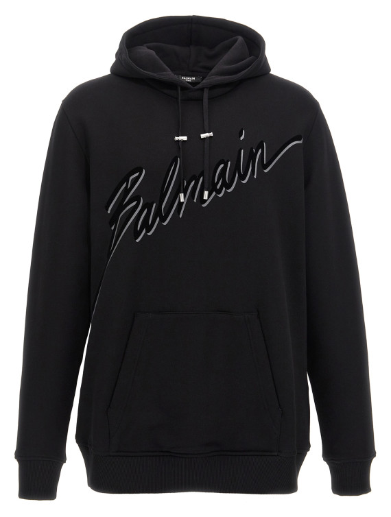 Velvet logo hoodie #1