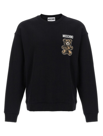 'Teddy' print sweatshirt