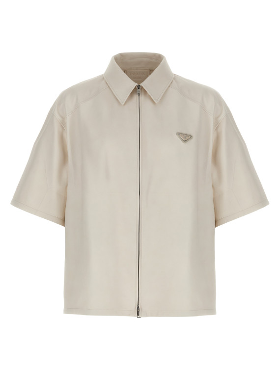 Nappa leather shirt #1