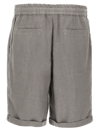 Linen bermuda shorts #