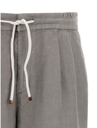 Linen bermuda shorts #