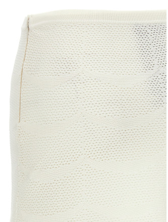 Crochet mini skirt #