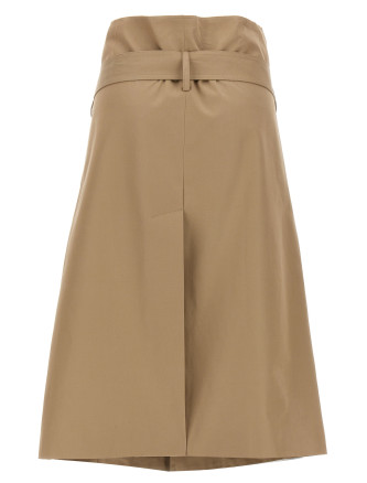 'Deconstructed Trenchcoat' skirt #
