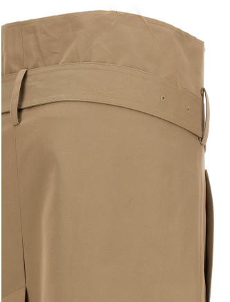 'Deconstructed Trenchcoat' skirt #