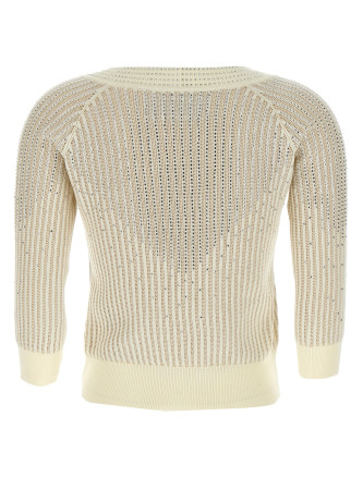 Rhinestone sweater #