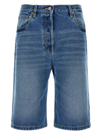 High waist bermuda shorts