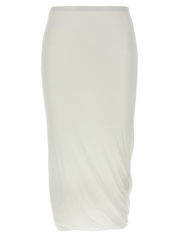 'Twisted' midi skirt #1