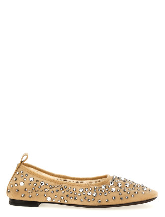 'Crystal' ballet flats