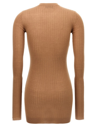 Ribbed mini dress #