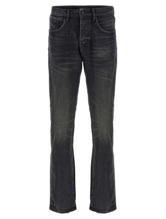'P005 Double Dip Coated' jeans