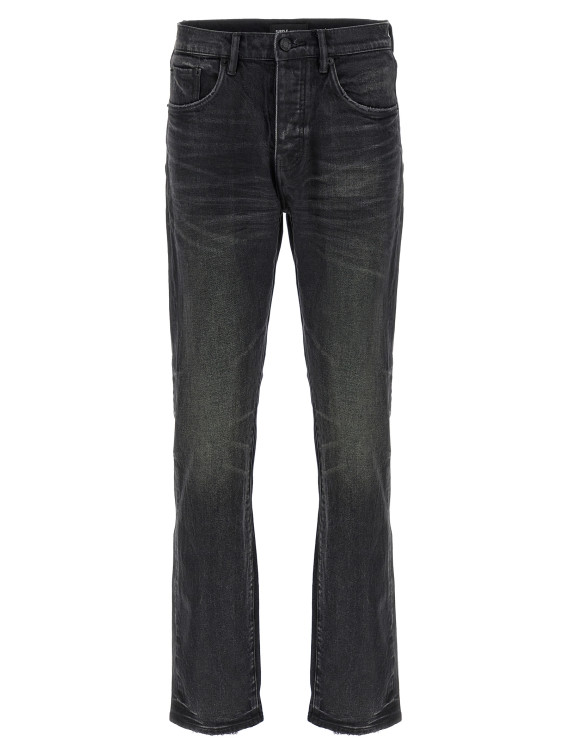 'P005 Double Dip Coated' jeans #1