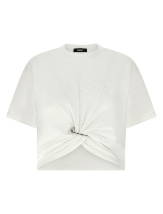 Logo embroidery t-shirt